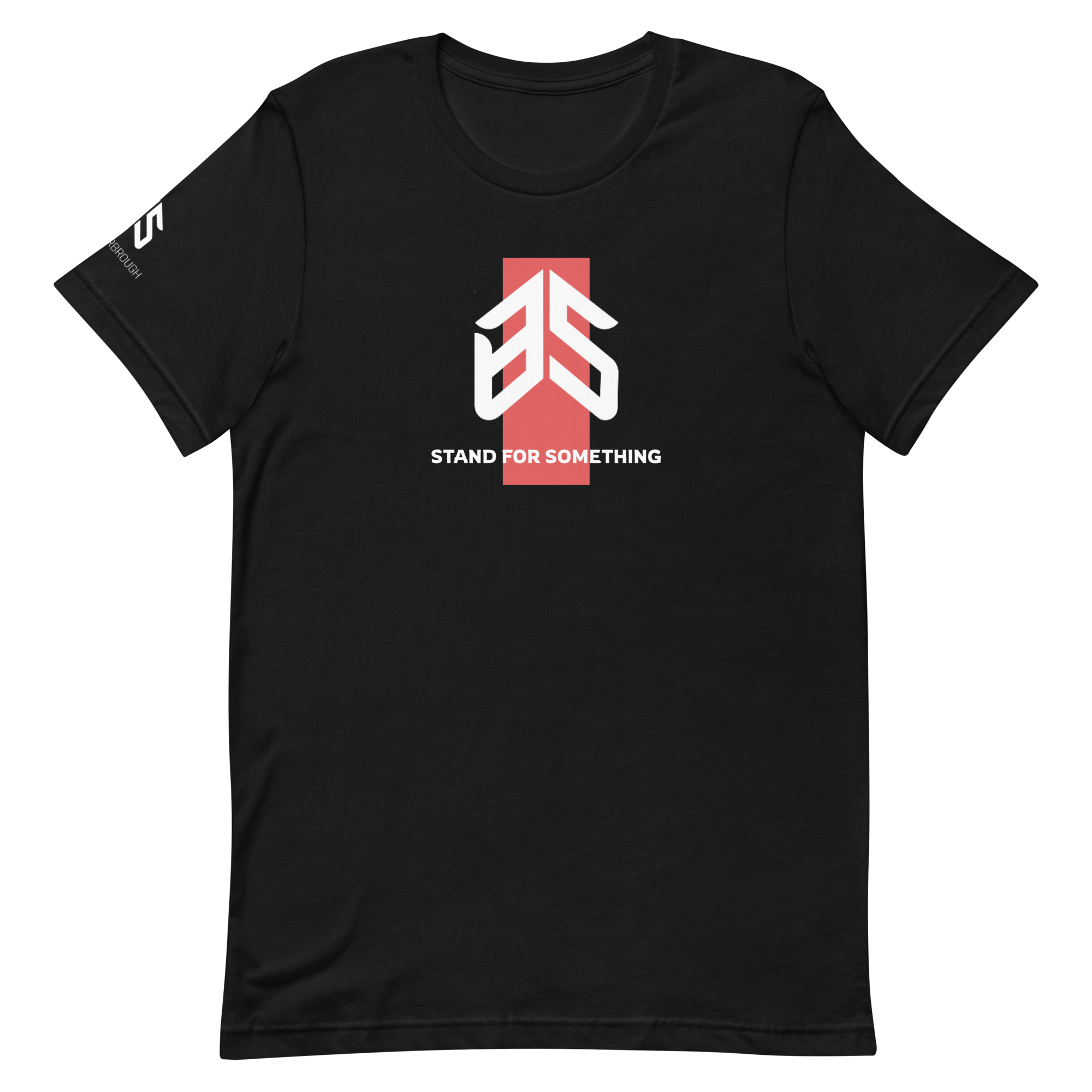 Stand For Something Column Logo – Black